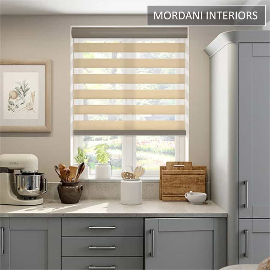 Pale Marigold Dual Shade Blind
